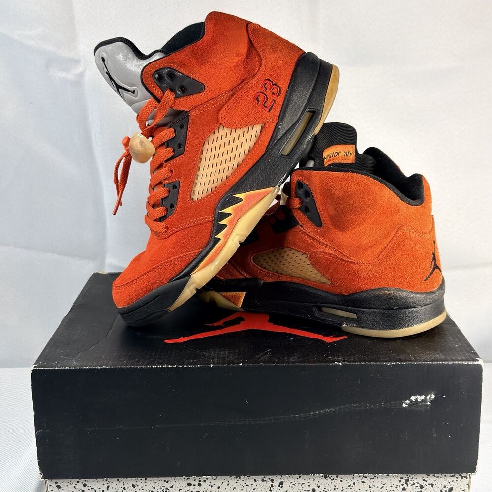 [DD9336-800] Womens Air Jordan Retro 5 'Dunk on Mars' Size 9.5
